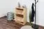 Schuhschrank 006 Kiefer massiv Vollholz natur - Abmessung 80 x 58 x 29 cm (H x B x T)