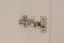 Schrank Kiefer Vollholz massiv weiß lackiert 004 - Abmessung 190 x 47 x 60 cm (H x B x T)