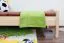 Kinderbett / Jugendbett Buche massiv Vollholz natur 113, inkl. Lattenrost - 90 x 200 cm (B x L)