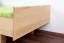 Kinderbett / Jugendbett Buche massiv Vollholz natur 116, inkl. Lattenrost - Abmessung 90 x 200 cm (B x L)