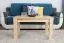 Kiefer Couchtisch massiv