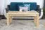Massivholz Couchtisch