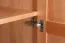 Schrank Kiefer massiv Vollholz Erlefarben Junco 33 - Abmessungen: 195 x 84 x 42 cm (H x B x T)