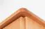 Schrank Kiefer massiv Vollholz Erlefarben Junco 33 - Abmessungen: 195 x 84 x 42 cm (H x B x T)