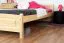 Kinderbett / Jugendbett Kiefer massiv Vollholz natur 79, inkl. Lattenrost - 140 x 200 cm (B x L)