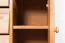 Schuhschrank Kiefer Vollholz massiv Erlefarben Junco 220 - Abmessungen: 80 x 90 x 40 cm (H x B x T)