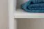 Schrank Kiefer Vollholz massiv weiß lackiert 002 - Abmessung 190 x 47 x 60 cm (H x B x T)