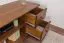 TV-Unterschrank Kiefer Vollholz massiv Eichefarben 002 - Abmessung 55 x 136 x 47 cm (H x B x T)