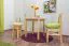 Hocker  Kiefer massiv Vollholz natur 004 -  Abmessung: 45 x 35 cm (H x Ø)