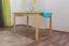 Tisch massiv 001 (eckig) - Abmessung 75 x 130 x 80 cm (H x B x T)