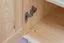 TV-Unterschrank Kiefer Vollholz massiv natur 001 - Abmessung 55 x 136 x 47 cm (H x B x T)