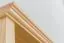 Hängeregal / Wandregal Kiefer massiv Vollholz natur Junco 334 - 30 x 81 x 24 cm (H x B x T)