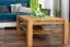 Couchtisch Wooden Nature 421 Eiche massiv - 80 x 80 x 45 cm (B x T x H)
