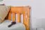 Kinderbett / Jugendbett Kiefer massiv Vollholz Erlefarben 76, inkl. Lattenrost - 100 x 200 cm (B x L)
