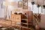 Regal Wellsford 34 Kernbuche massiv geölt - Abmessungen: 86 x 142 x 46 cm (H x B x T)