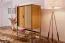 Vorzimmerschrank Wellsford 42 Wildeiche massiv geölt - Abmessungen: 150 x 108 x 46 cm (H x B x T)