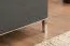 Kommode Vaitele 12, Farbe: Anthrazit Hochglanz / Walnuss - 88 x 106 x 45 cm (H x B x T)