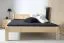 Doppelbett Kiefer Vollholz massiv natur A1, inkl. Lattenrost - Abmessung 160 x 200 cm
