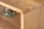 Regal Eiche massiv natur Aurornis 23 - Abmessungen: 125 x 50 x 40 cm (H x B x T)