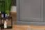 Kommode Lotofaga 19, Farbe: Grau / Walnuss - 91 x 138 x 48 cm (H x B x T)