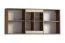 Hängeregal / Wandregal Pasuruan 13, Farbe: Nuss / Ahorn - Abmessungen: 57 x 124 x 25 cm (H x B x T)