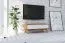 TV-Unterschrank Timaru 21 Wildeiche geölt / Weiß, teilmassiv - Abmessungen: 33 x 90 x 40 cm (H x B x T)