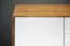 Kommode Timaru 07 Wildeiche geölt / Weiß, teilmassiv - Abmessungen: 92 x 90 x 40 cm (H x B x T)