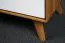 TV-Unterschrank Timaru 28 Wildeiche geölt / Weiß, teilmassiv - Abmessungen: 48 x 180 x 40 cm (H x B x T)