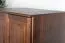 Kleiderschrank Kiefer Vollholz massiv Nussfarben 009 - Abmessung 190 x 90 x 60 cm (H x B x T)