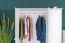 Weißer Massivholz Kleiderschrank