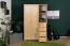 Kleiderschrank Massivholz natur 018 - Abmessung 190 x 133 x 60 cm (H x B x T)