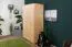 Kleiderschrank Massivholz natur 018 - Abmessung 190 x 133 x 60 cm (H x B x T)