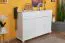 Kommode Kiefer massiv Vollholz weiß lackiert 009 - Abmessung 100 x 150 x 45 cm (H x B x T)