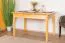 Tisch ausziehbar Kiefer massiv Vollholz natur 008 (eckig) - Abmessung 120/170 x 80 cm (B x T)