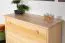 Schuhschrank 005 Kiefer massiv Vollholz natur - Abmessung 80 x 72 x 29 cm (H x B x T)