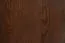 Schlichte Kommode Kiefer massiv Vollholz Walnussfarben Junco 134, 118 x 80 x 42 cm, mit fünf geräumigen Schubladen und zwei kleinen Schubladen
