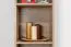 Regal Sichling 05, Farbe: Eiche Braun - Abmessungen: 175 x 35 x 32 cm (H x B x T)