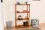 Regal Kiefer massiv Vollholz Eichefarben Junco 56B - 125 x 70 x 30 cm (H x B x T)