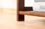 Regal Kiefer massiv Vollholz Nussfarben Junco 54D - 200 x 50 x 30 cm (H x B x T)