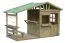Kinderspielhaus S12 - Abmessungen: 240 x 120 cm (B x T)
