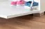 Schuhschrank Sabadell 07, Farbe: Weiß / Weiß Hochglanz - 108 x 80 x 38 cm (H x B x T)