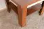 Couchtisch Pasuruan 17, Farbe: Nuss / Ahorn - Abmessungen: 67 x 67 x 50 cm (B x T x H)