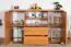 Kommode Kebumen 09, Farbe: Erle - Abmessungen: 86 x 140 x 45 cm (H x B x T)