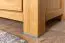 Robuste Kommode / Sideboard Balsa 02, Saug- und Wischroboter kompatibel, geölt und gewachst, Natur, Soft-Close-System, Eiche teilmassiv, 87 x 175 x 47 cm, zwei Türen und drei Schubladen