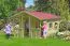 Kinderspielhaus K59 - Abmessungen: 2,26 x 2,40 Meter