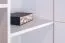 Jugendzimmer - Schrank Dennis 07, Farbe: Esche / Weiß - Abmessungen: 188 x 80 x 40 cm (H x B x T)