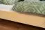 Jugendbett Kiefer massiv Vollholz natur 81, inkl. Lattenrost - Abmessung 180 x 200 cm