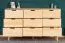 Kommode Kiefer massiv natur Aurornis 40 - Abmessungen: 84 x 142 x 40 cm (H x B x T)
