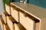 Kommode Kiefer massiv natur Aurornis 40 - Abmessungen: 84 x 142 x 40 cm (H x B x T)