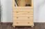 Vitrine Kiefer massiv Vollholz natur Junco 41 - Abmessung 195 x 65 x 42 cm
